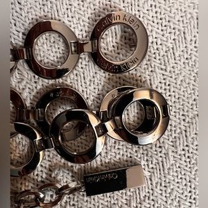Calvin Klein Silver Chain Belt